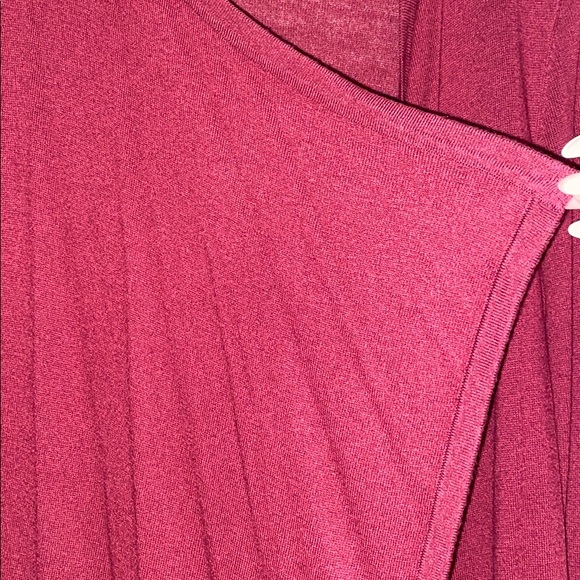 White House Black Market Cardigan Sweater M Red - Picture 6 of 8